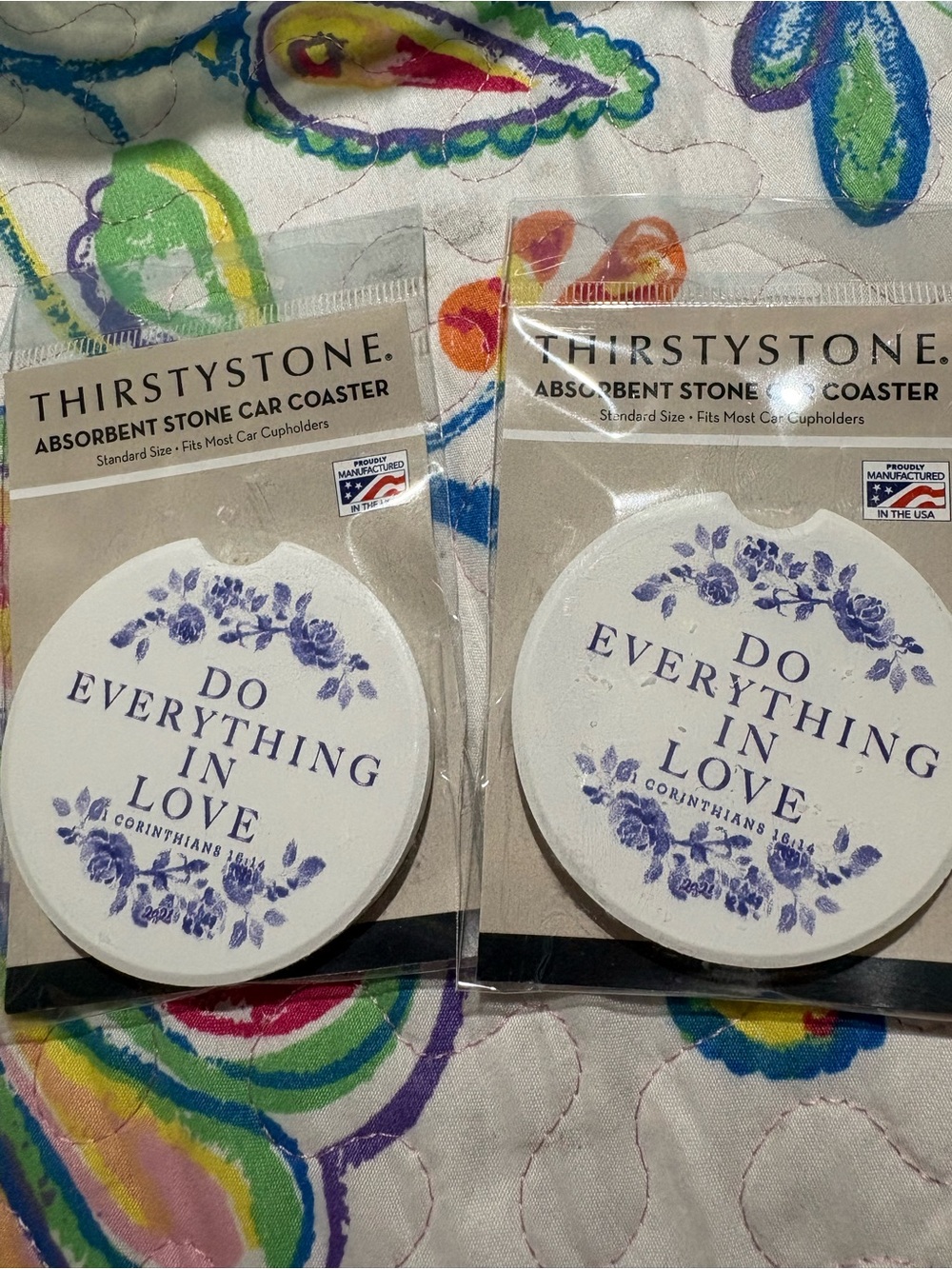 Car ceramic coasters